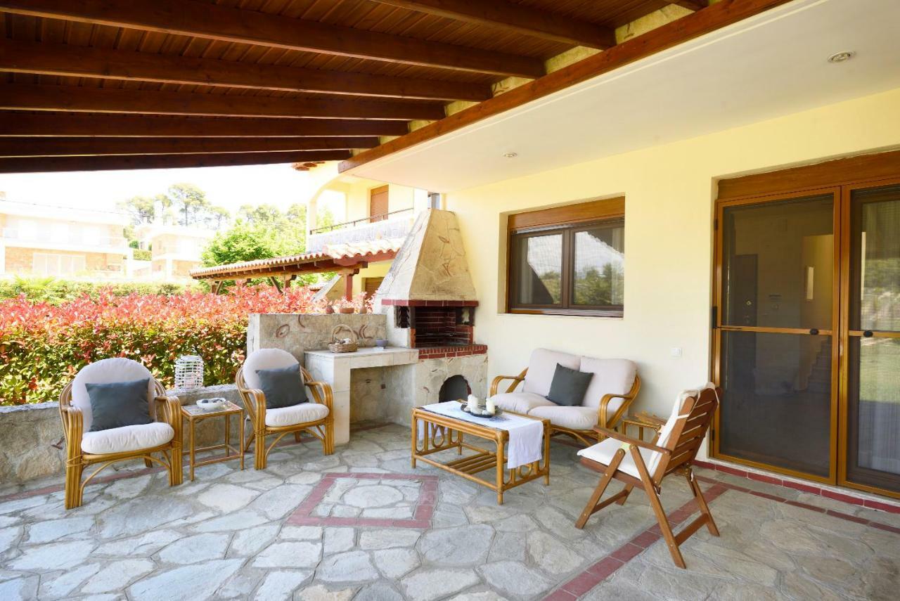 Sani Beach Villa Exterior foto