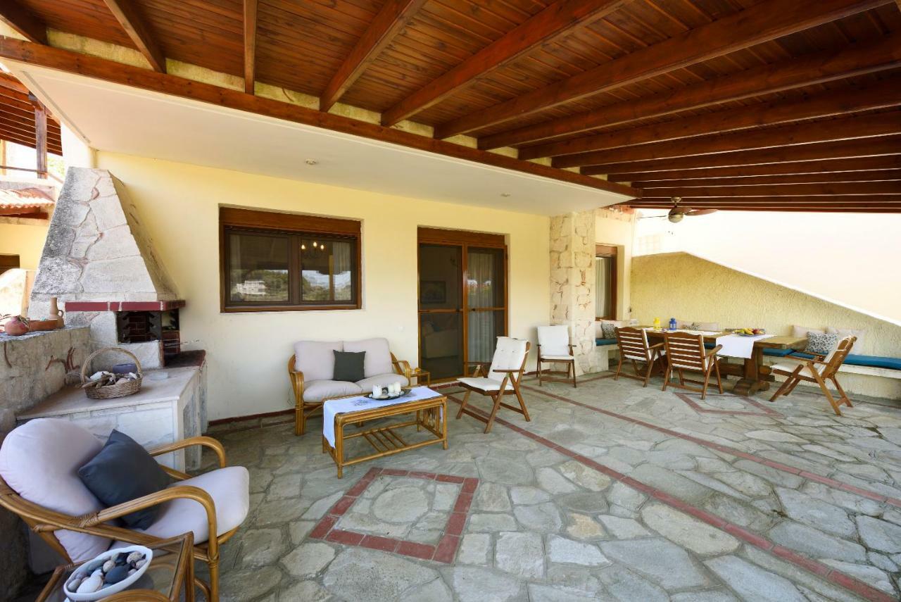 Sani Beach Villa Exterior foto